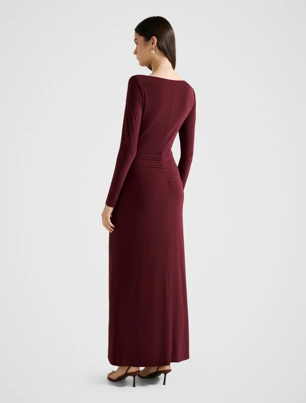 فورايفر نيو CHERIE Jersey Long Sleeves Maxi Dress